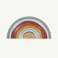 Activity Toys Little Dutch - Wooden Rainbow Stacker Pure & Nature