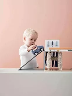Kids Concept Kid's Concept - AIDEN 3 In One Wooden Toy Service Centre Wooden Play Sets