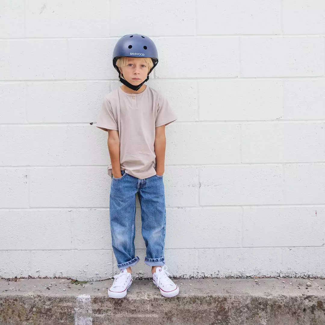 Banwood Helmet In Navy Blue 2 Banwood Helmet In Navy Blue