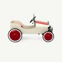 Sale Baghera Classic White Pedal Car