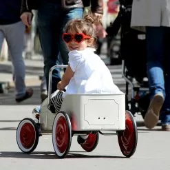 Sale Baghera Classic White Pedal Car