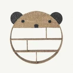 Bloomingville - Bear Bookcase In Natural Bankuan Grass Furniture & Storage