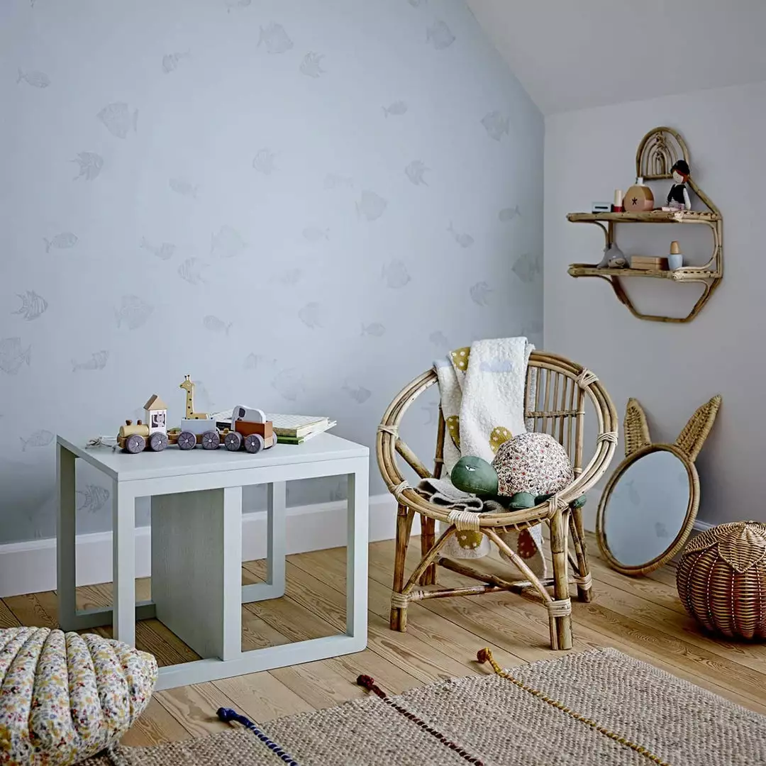 Sale Bloomingville - Holga Bunny Mirror In Natural Cane 2 Sale Bloomingville - Holga Bunny Mirror In Natural Cane