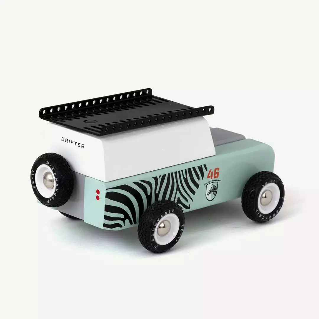 Candylab - Drifter Zebra Toy Cars & Vehicles 6 Candylab - Drifter Zebra Toy Cars & Vehicles