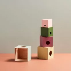 Kids Concept Sale Kid's Concept - Edvin 5 Piece Wooden Cubes