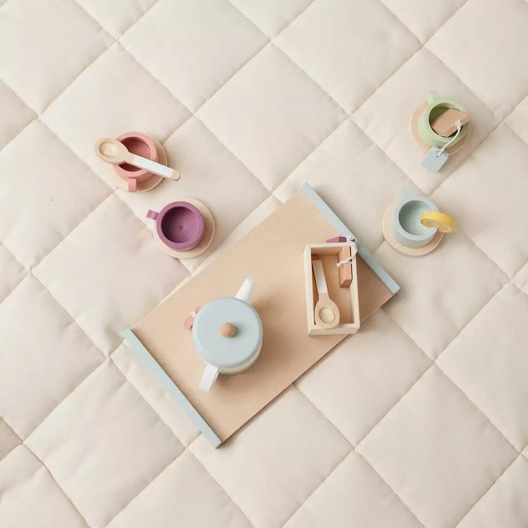 Kids Concept Kid's Concept - KID'S HUB Wooden Tea Set Sale 5 Kids Concept Kid's Concept - KID'S HUB Wooden Tea Set Sale