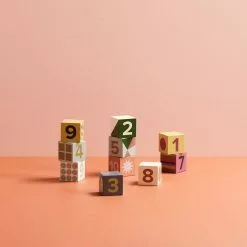 Kids Concept Sale Kid's Concept - Edvin 10 Piece Wooden Blocks / Cubes