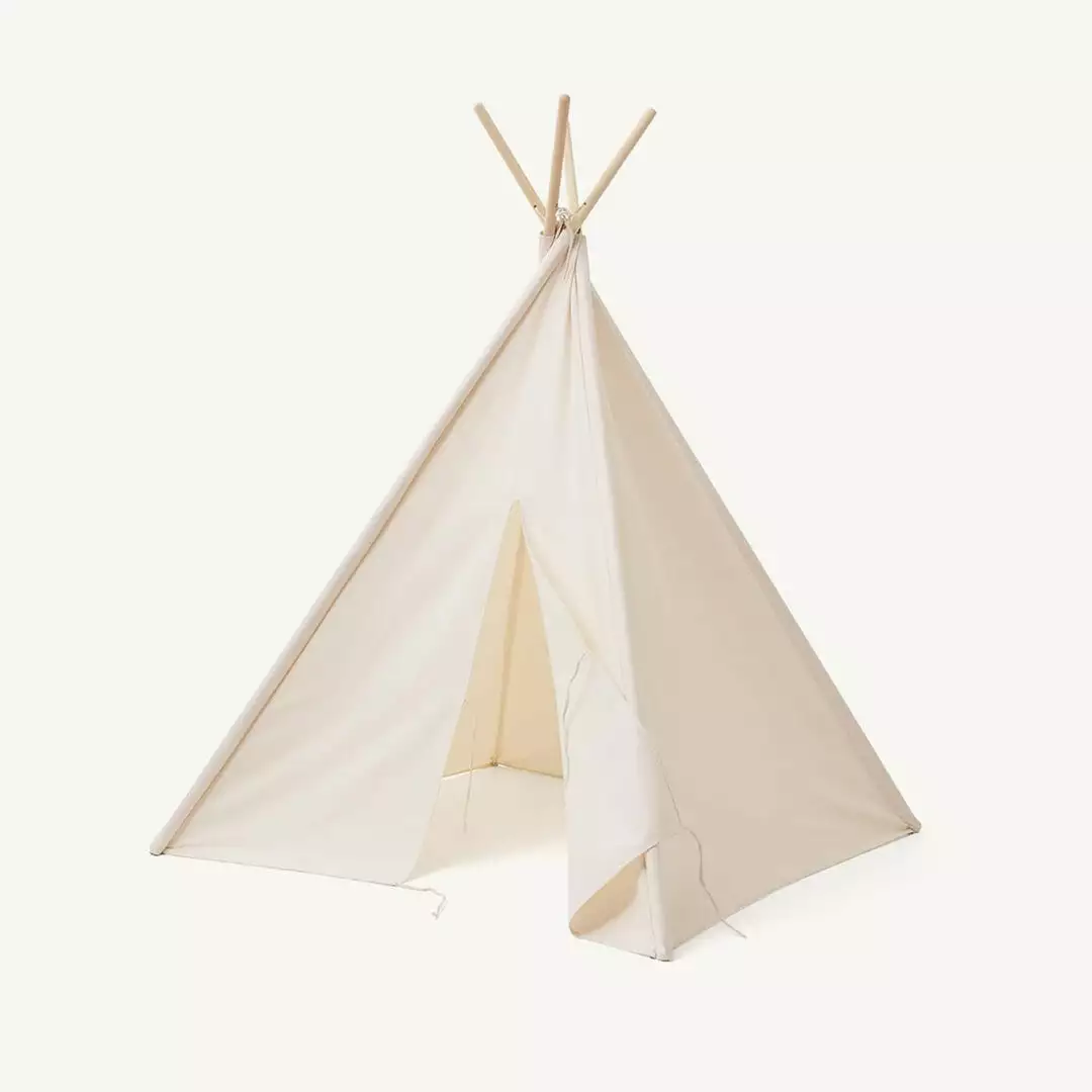 Kids Concept Kid's Concept - Tipi / Teepee Play Tent Off White Holiday Shop 5 Kids Concept Kid's Concept - Tipi / Teepee Play Tent Off White Holiday Shop