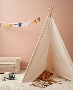Kids Concept Kid's Concept - Tipi / Teepee Play Tent Off White Holiday Shop 8 Kids Concept Kid's Concept - Tipi / Teepee Play Tent Off White Holiday Shop