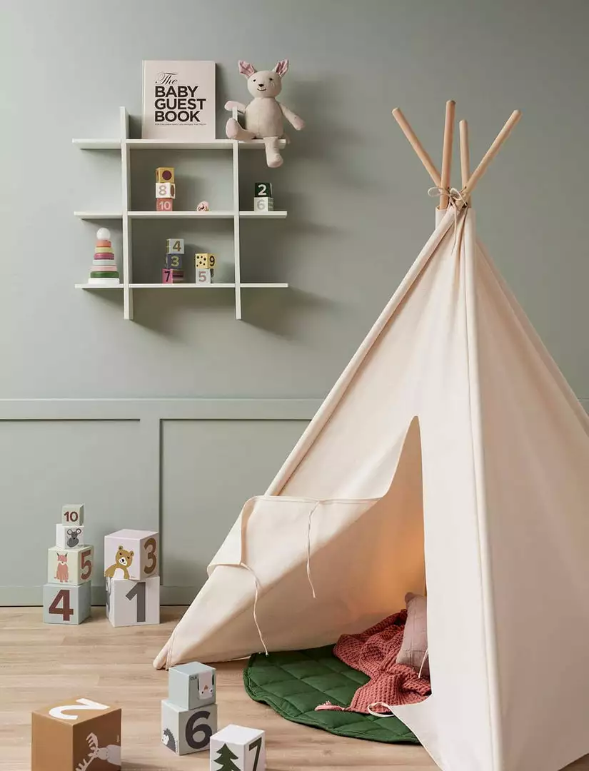 Kids Concept Kid's Concept - Tipi / Teepee Play Tent Off White Holiday Shop 2 Kids Concept Kid's Concept - Tipi / Teepee Play Tent Off White Holiday Shop