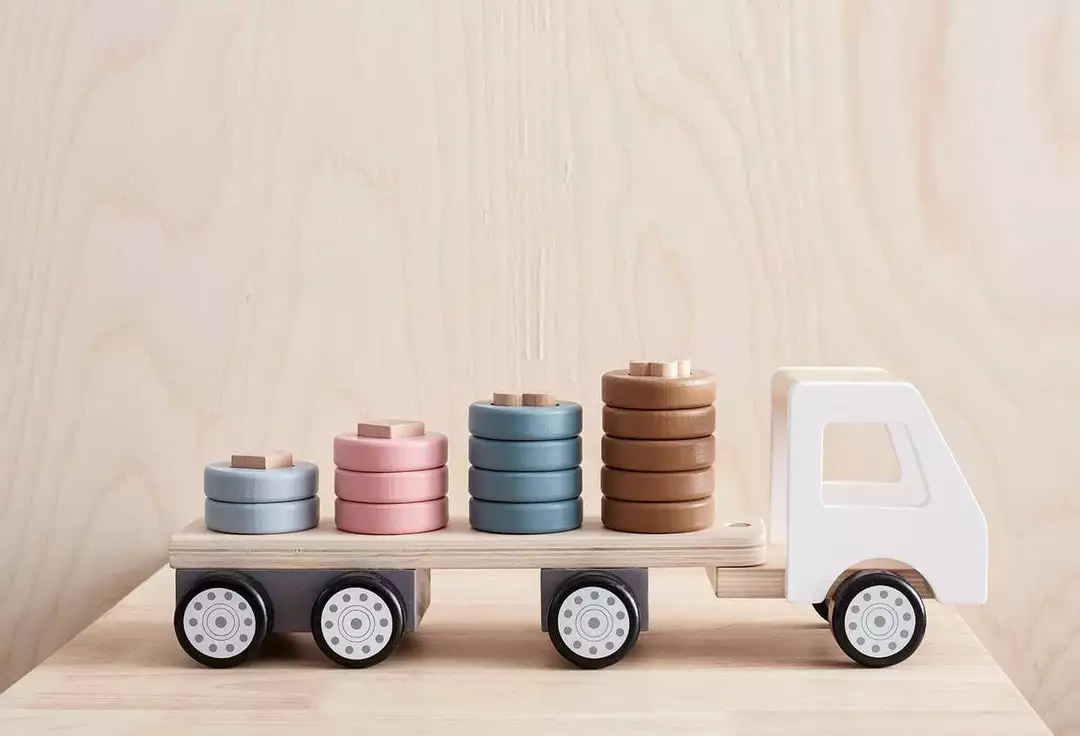 Kids Concept Kid's Concept - AIDEN Stacking Ring Truck Sale 6 Kids Concept Kid's Concept - AIDEN Stacking Ring Truck Sale