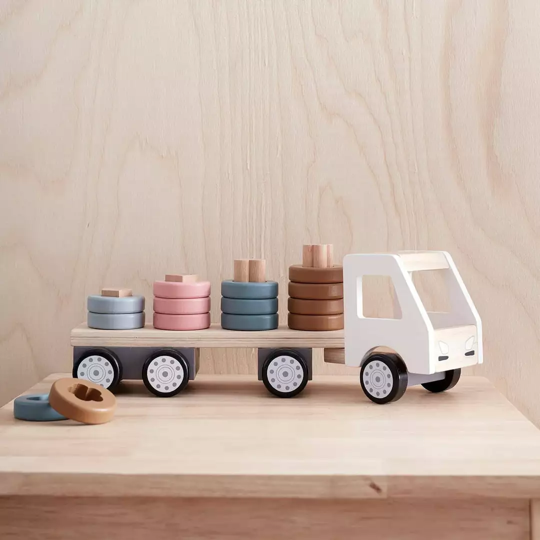 Kids Concept Kid's Concept - AIDEN Stacking Ring Truck Sale 5 Kids Concept Kid's Concept - AIDEN Stacking Ring Truck Sale