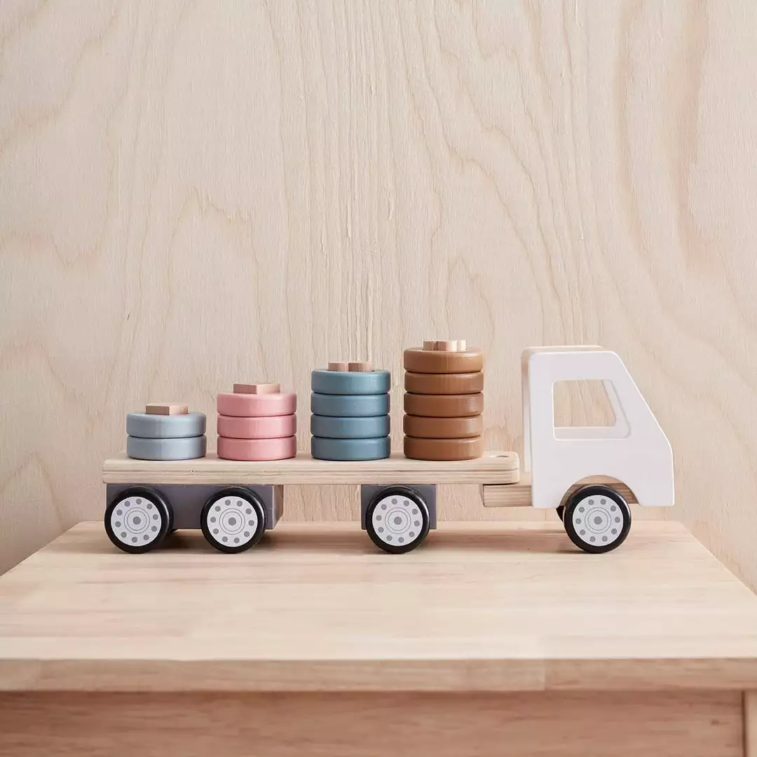 Kids Concept Kid's Concept - AIDEN Stacking Ring Truck Sale 2 Kids Concept Kid's Concept - AIDEN Stacking Ring Truck Sale