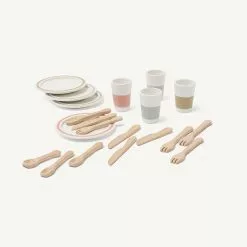 Kids Concept Pretend Play Kid's Concept - KID'S HUB Dinnerware Play Set