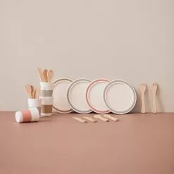 Kids Concept Pretend Play Kid's Concept - KID'S HUB Dinnerware Play Set