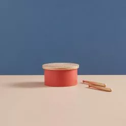 Kids Concept Sale Kid's Concept - Red Wooden Toy Drum
