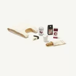 Kids Concept Kid's Concept - KID'S HUB Toy Grocery Shopping Set With Bag