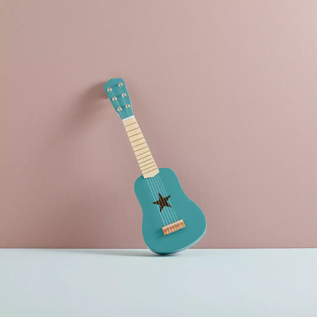Kids Concept Sale Kid's Concept - Star Green Wooden Toy Guitar 3 Kids Concept Sale Kid's Concept - Star Green Wooden Toy Guitar