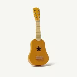 Kids Concept Kid's Concept - Star Yellow Wooden Toy Guitar
