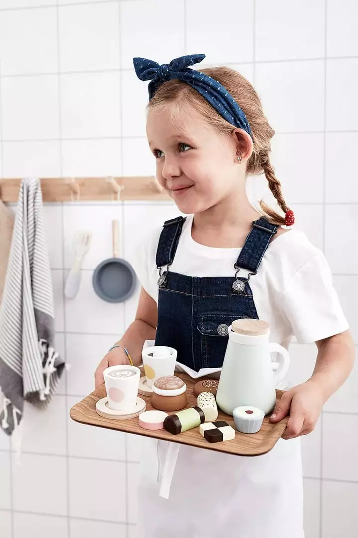 Kids Concept Kid's Concept - KID'S HUB Toy 'Fika' Sweet Treats And Cakes 2 Kids Concept Kid's Concept - KID'S HUB Toy 'Fika' Sweet Treats And Cakes