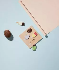 Kids Concept Kid's Concept - KID'S HUB Wooden Ice Cream Puzzle Sale