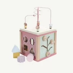 Little Dutch - Wooden Activity Cube Wild Flowers