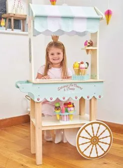 Le Toy Van - Honeybake Wooden Ice Cream Trolley