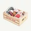 Le Toy Van - Honeybee Market Wooden Meat Crate Sale