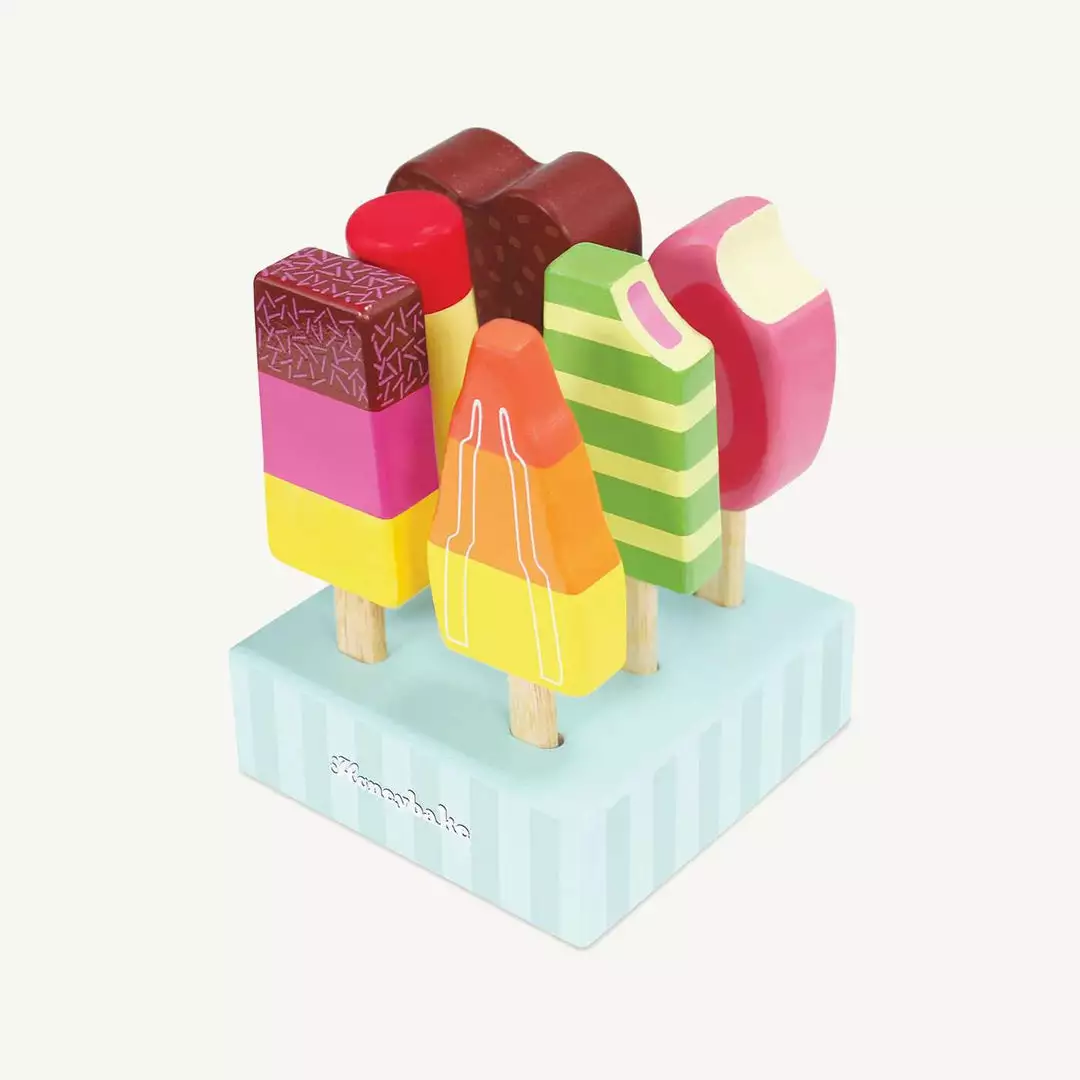 Le Toy Van - Honeybake Wooden Ice Lollies 1 Le Toy Van - Honeybake Wooden Ice Lollies