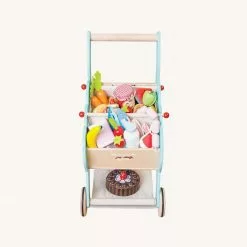 Le Toy Van - Honeybake Wooden Shopping Trolley 11 Le Toy Van - Honeybake Wooden Shopping Trolley