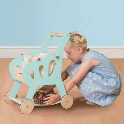 Le Toy Van - Honeybake Wooden Shopping Trolley 9 Le Toy Van - Honeybake Wooden Shopping Trolley