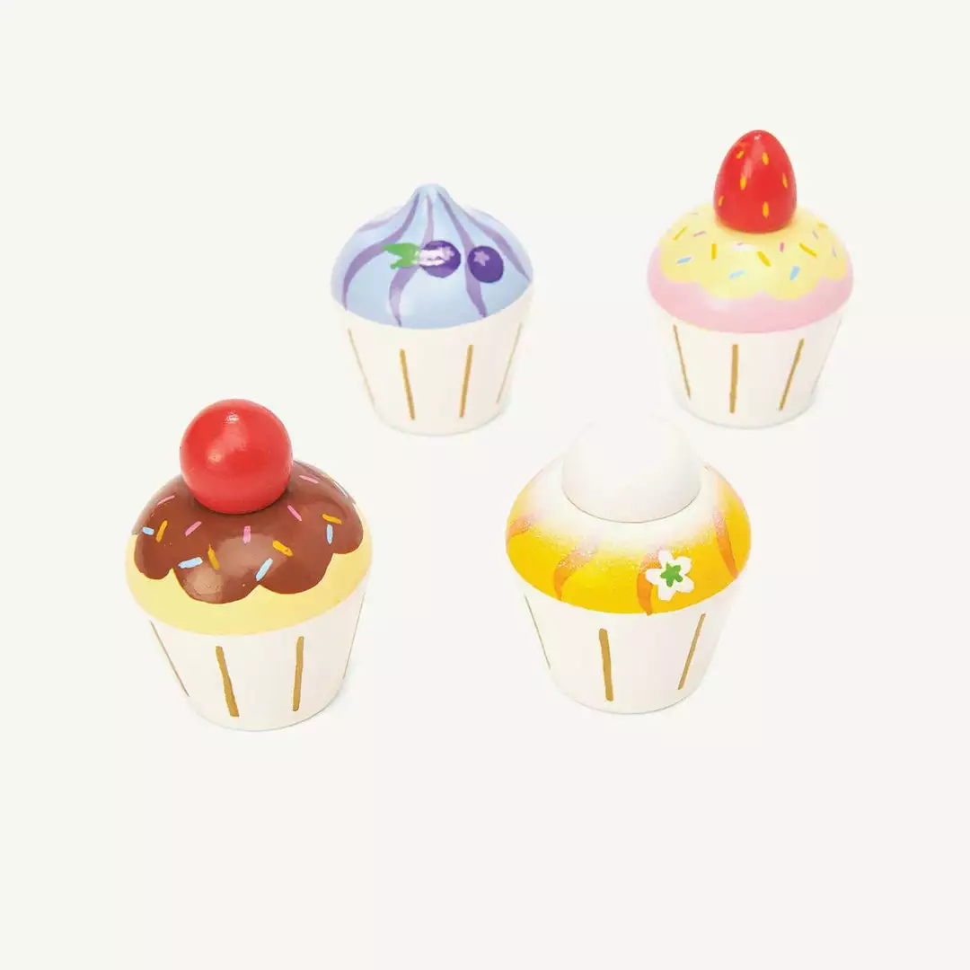 Sale Le Toy Van - Honeybake Wooden Cupcakes 1 Sale Le Toy Van - Honeybake Wooden Cupcakes