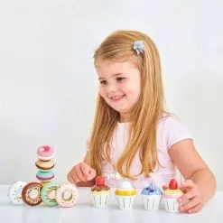 Sale Le Toy Van - Honeybake Wooden Cupcakes