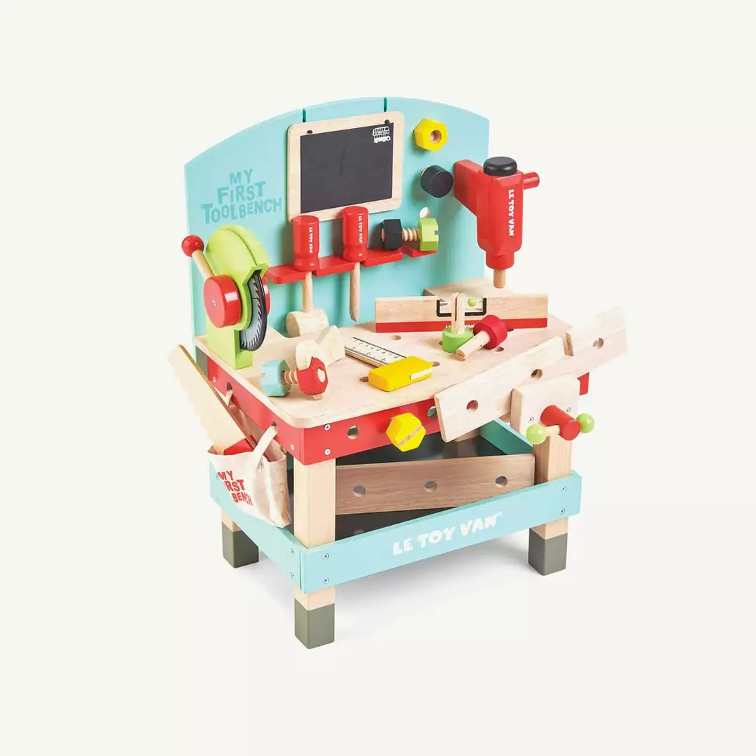 Pretend Play Le Toy Van - My First Wooden Tool Bench 1 Pretend Play Le Toy Van - My First Wooden Tool Bench