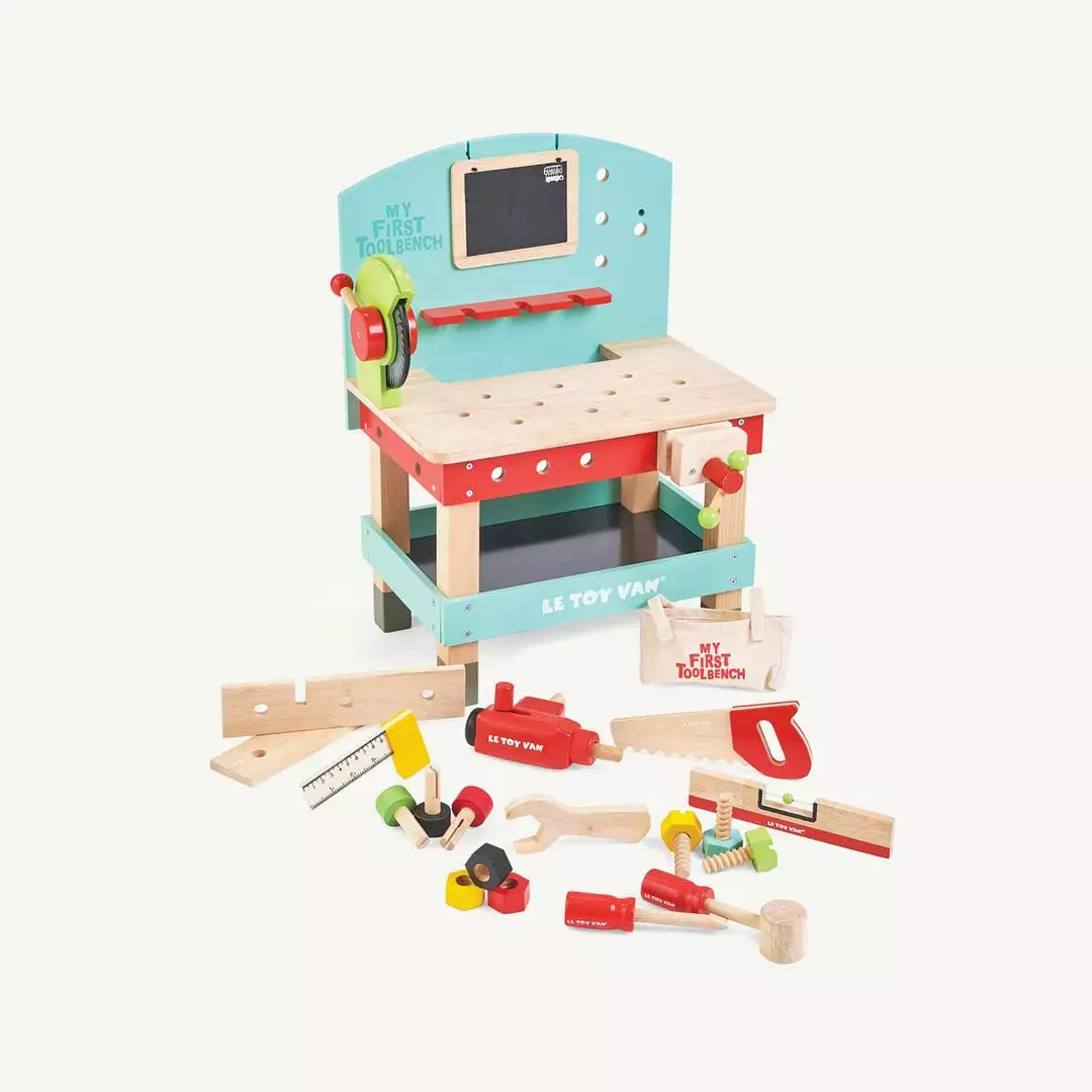Pretend Play Le Toy Van - My First Wooden Tool Bench 8 Pretend Play Le Toy Van - My First Wooden Tool Bench