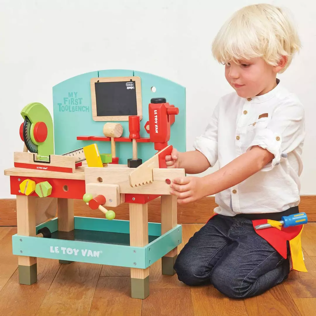 Pretend Play Le Toy Van - My First Wooden Tool Bench 2 Pretend Play Le Toy Van - My First Wooden Tool Bench