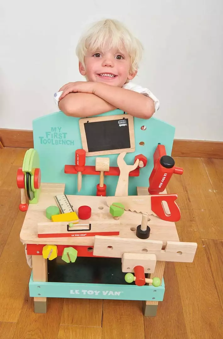 Pretend Play Le Toy Van - My First Wooden Tool Bench 9 Pretend Play Le Toy Van - My First Wooden Tool Bench