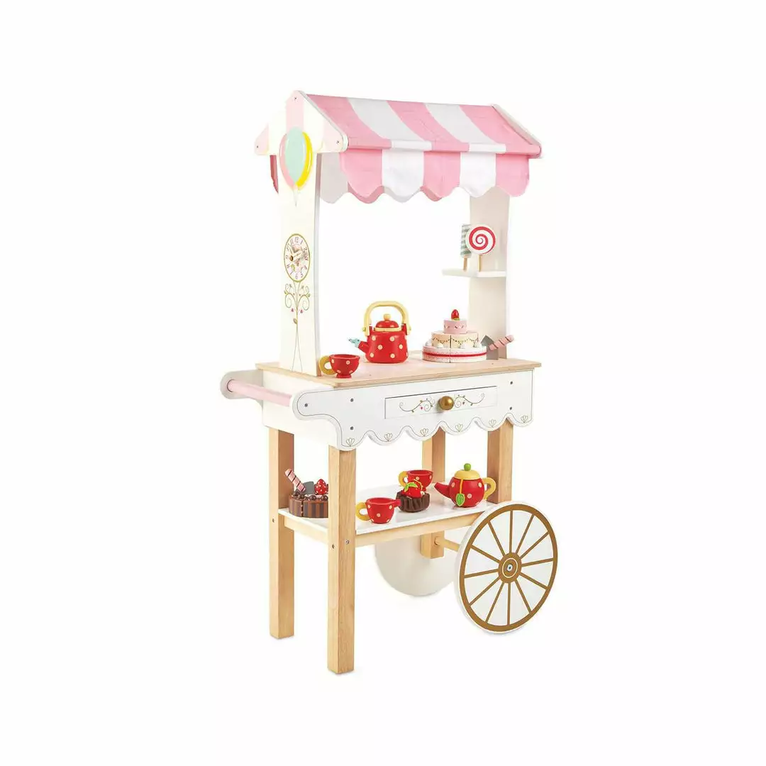 Le Toy Van - Honeybake Wooden Tea & Treats Trolley Sale 10 Le Toy Van - Honeybake Wooden Tea & Treats Trolley Sale