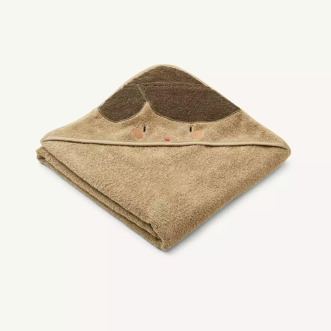 Liewood - Augusta Hooded Junior Towel - Doll / Oat Sale 1 Liewood - Augusta Hooded Junior Towel - Doll / Oat Sale