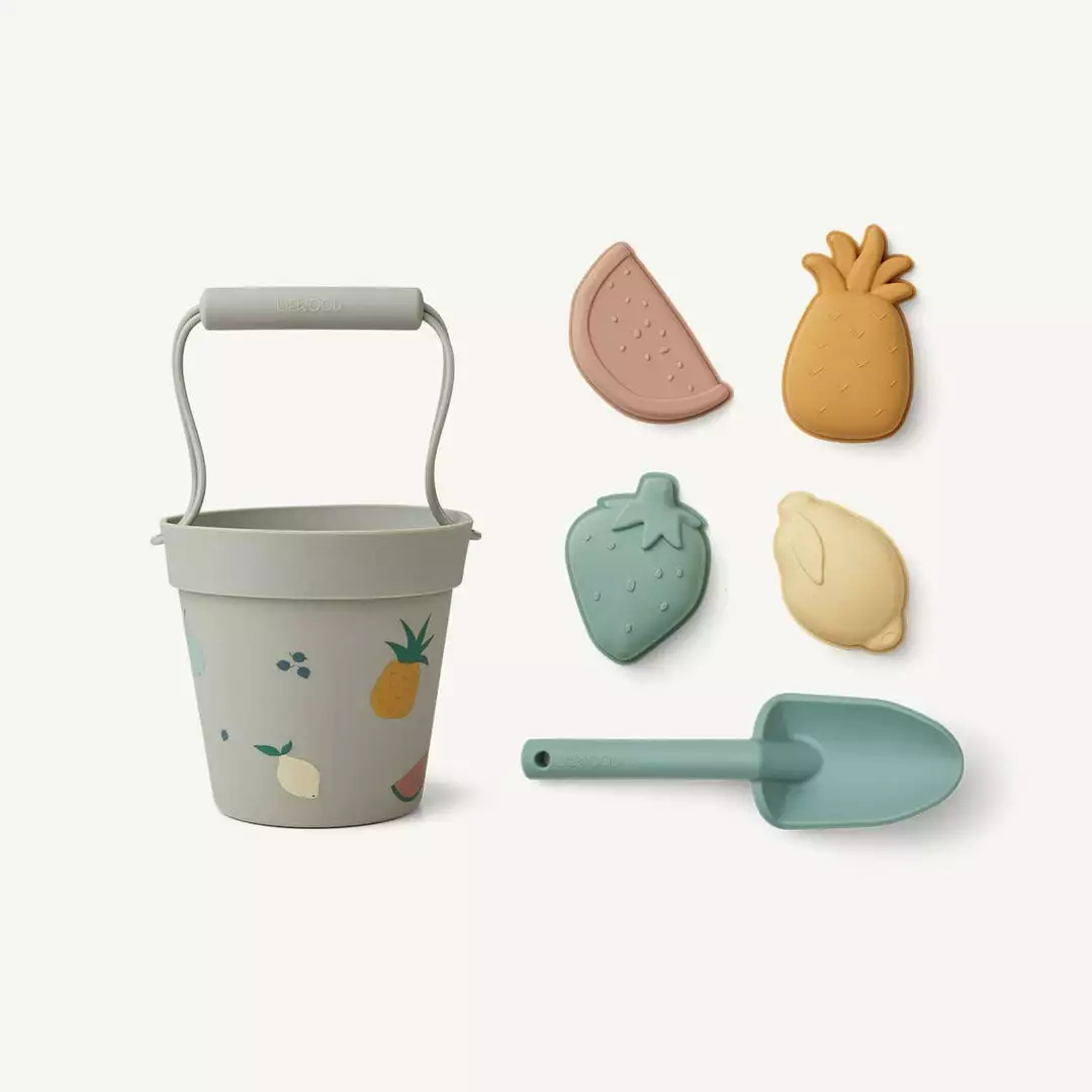 Liewood - Dante Beach Set - Fruit / Dove Blue Multi Mix Holiday Shop