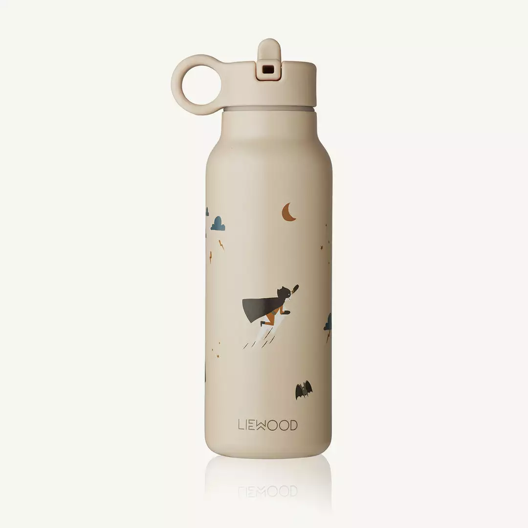 Holiday Shop Liewood - Falk Water Bottle 350 Ml - Superhero / Dune Mix 1 Holiday Shop Liewood - Falk Water Bottle 350 Ml - Superhero / Dune Mix