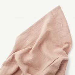 Liewood - Ben Organic Cotton Muslin Swaddle Solid - Rose