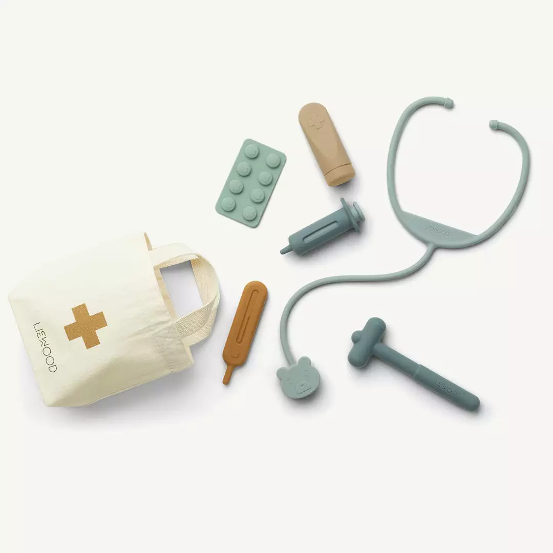 Sale Liewood - Lennart Doctor Set - Blue Multi Mix 1 Sale Liewood - Lennart Doctor Set - Blue Multi Mix