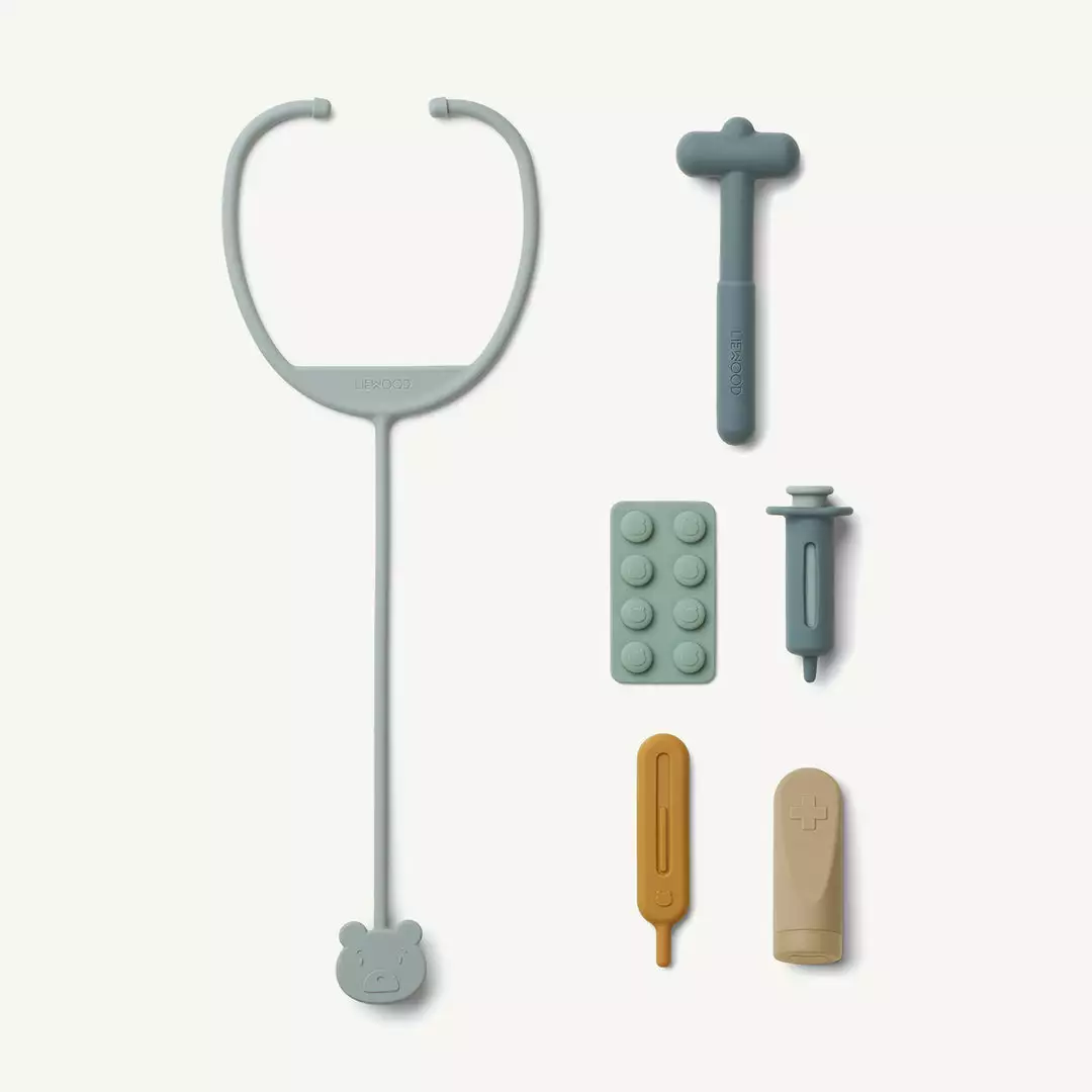 Sale Liewood - Lennart Doctor Set - Blue Multi Mix 6 Sale Liewood - Lennart Doctor Set - Blue Multi Mix