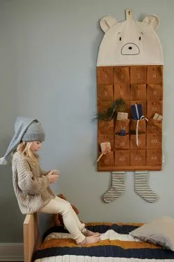 Liewood - Klaus Christmas Calendar - Mr Bear Golden Caramel Multi Mix Sale