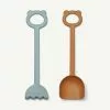 Liewood - Hilda Shovel & Rake - Mustard / Sea Blue Mix Holiday Shop