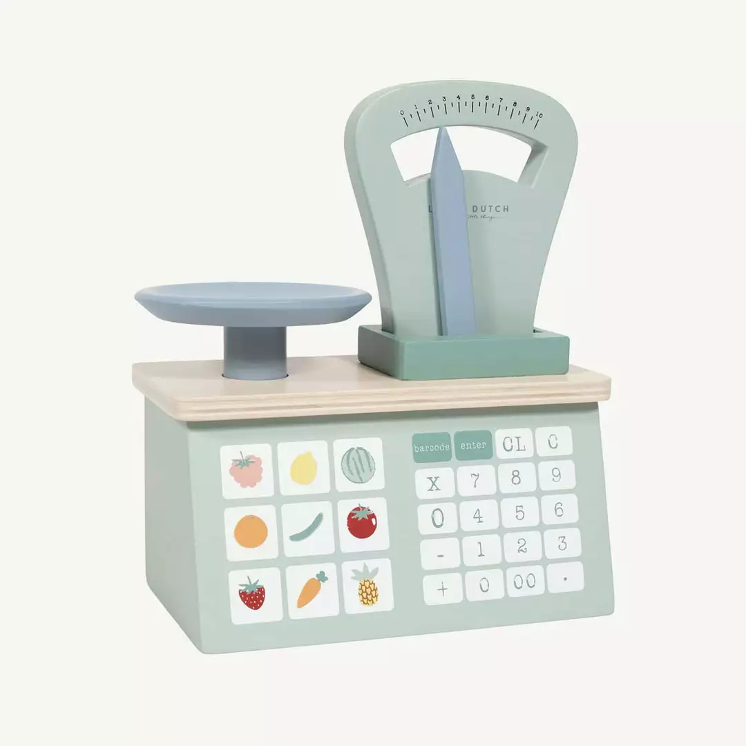 Little Dutch - Wooden Weighing Scales In Mint Sale 1 Little Dutch - Wooden Weighing Scales In Mint Sale