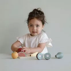 Sale Little Dutch - Wooden Cutting Fruit Play Set