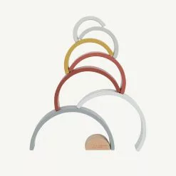 Activity Toys Little Dutch - Wooden Rainbow Stacker Pure & Nature 17 Activity Toys Little Dutch - Wooden Rainbow Stacker Pure & Nature