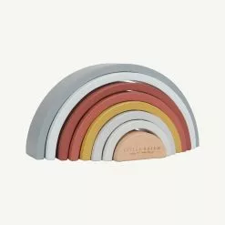 Activity Toys Little Dutch - Wooden Rainbow Stacker Pure & Nature 19 Activity Toys Little Dutch - Wooden Rainbow Stacker Pure & Nature